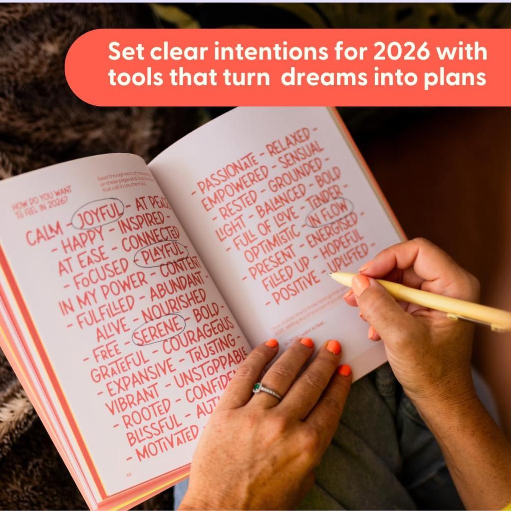 Goodbye 2025, Hello 2026 - A Guided Journal For Self-Reflection, Mindfulness, Dreaming, Growth, Goal Setting and Planning Your Year in 2026