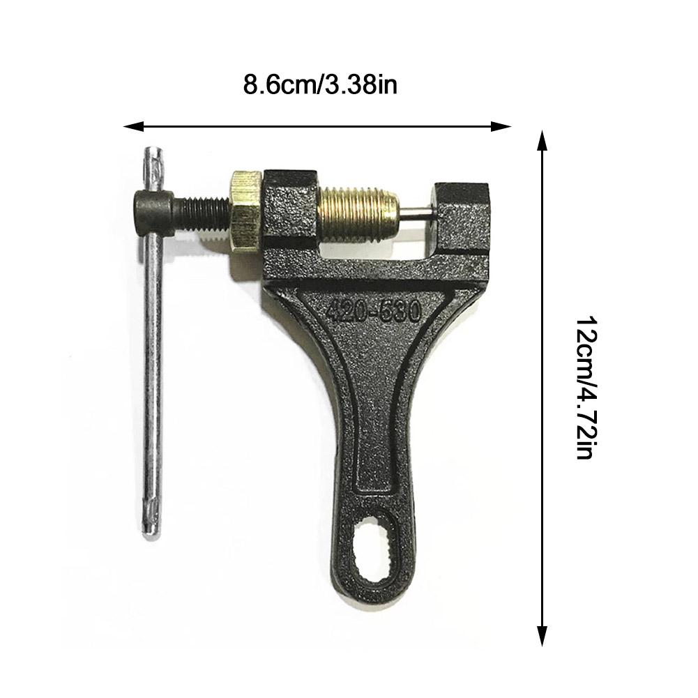420 530 Motorcycle Chain Breaker Link Removal Splitter Breaker Chain Separator Breaker Motor Chain Cutter Riveting Tool 420-530