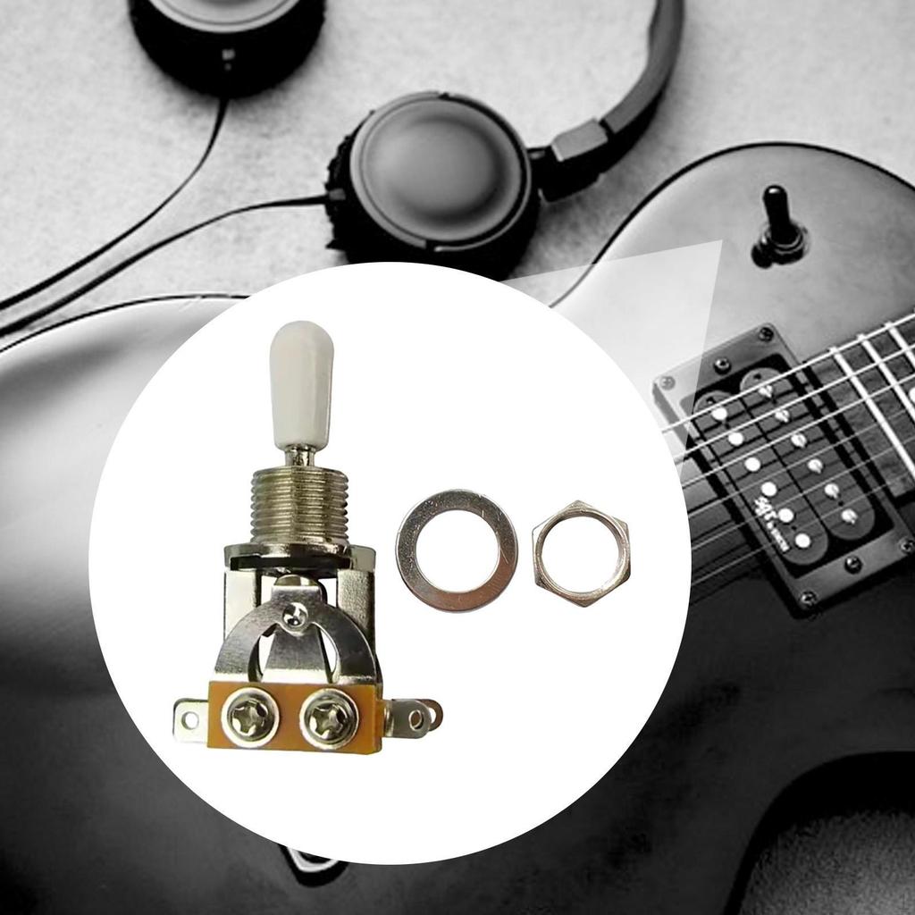 Аксессуар для электрогитары 3-позиционный тумблер Металлический Универсальный Надежный Запчасти Мужчины Женщины Звукосниматель