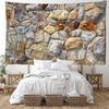 Случайный камень гобелен настенный натуральный художественный пейзаж богемный минималистский современный стиль гостиная домашний декор