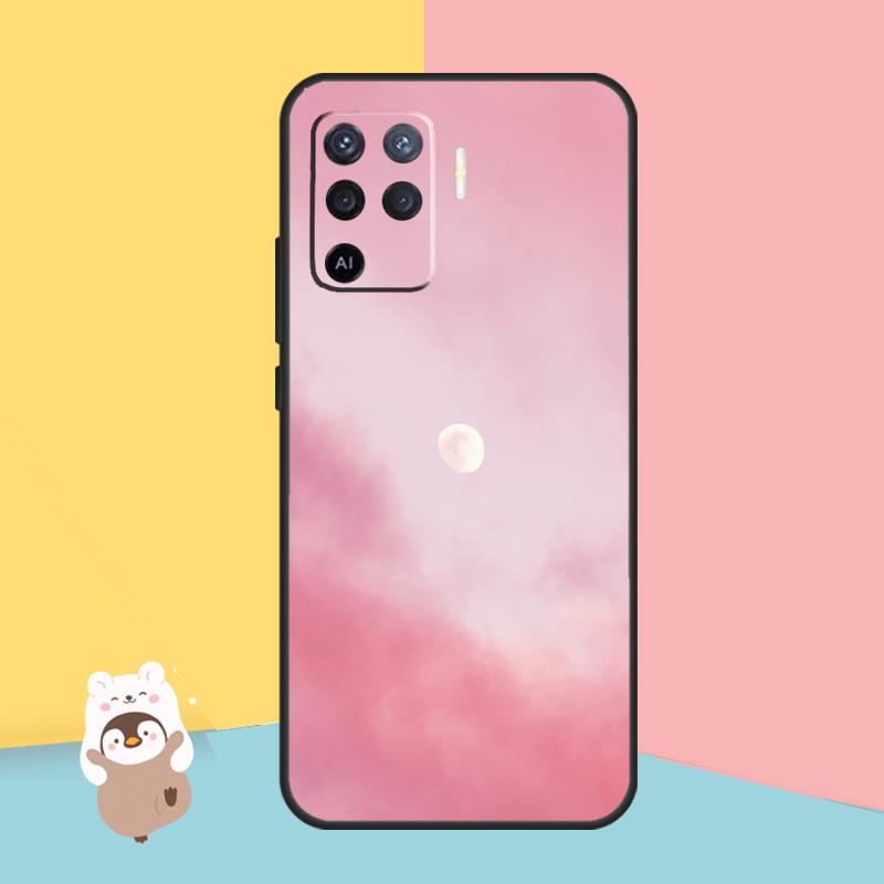 Пастельно-розовый чехол для OPPO Find X5 X3 Lite Pro A15 A16 A52 A72 A5 A9 A31 A53 A83 A93 A54 A74 A94.