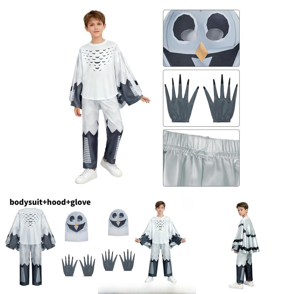 99 Nights In The Forest Owl Animal Costume For Kids And Teens With Polyester Fabric