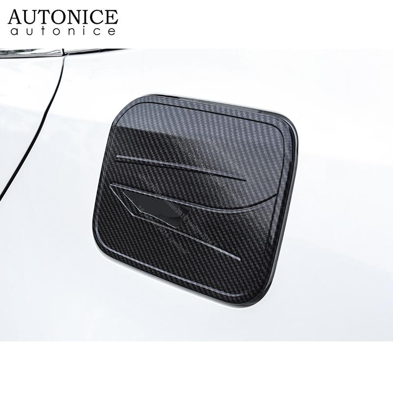 Carbon Fiber Color Fuel Tank Decorator Cover Fit for Toyota Corolla Sedan