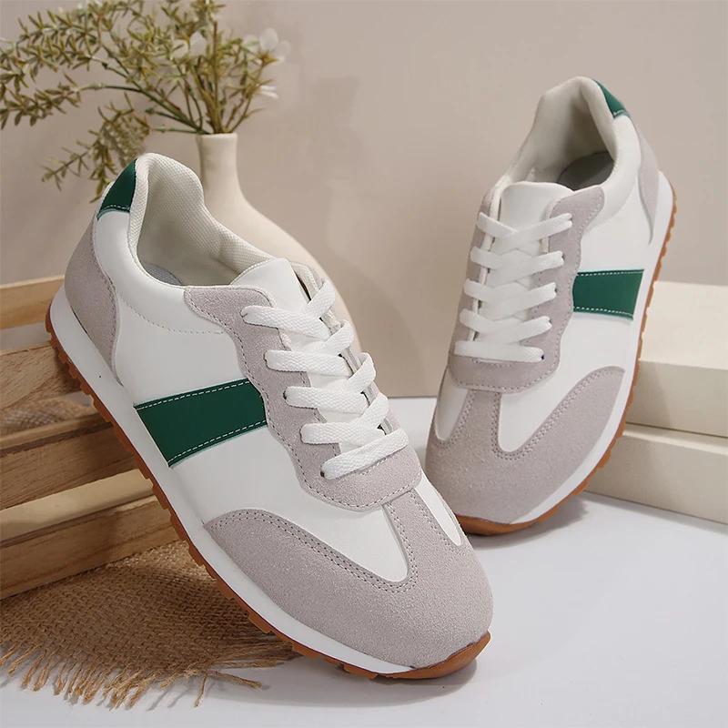 Women Flats Casual Sport Sneakers Shoes New Autumn Walking Travel Comort Women Shoes Outdoor Lace-Up Runninng Zapatillas