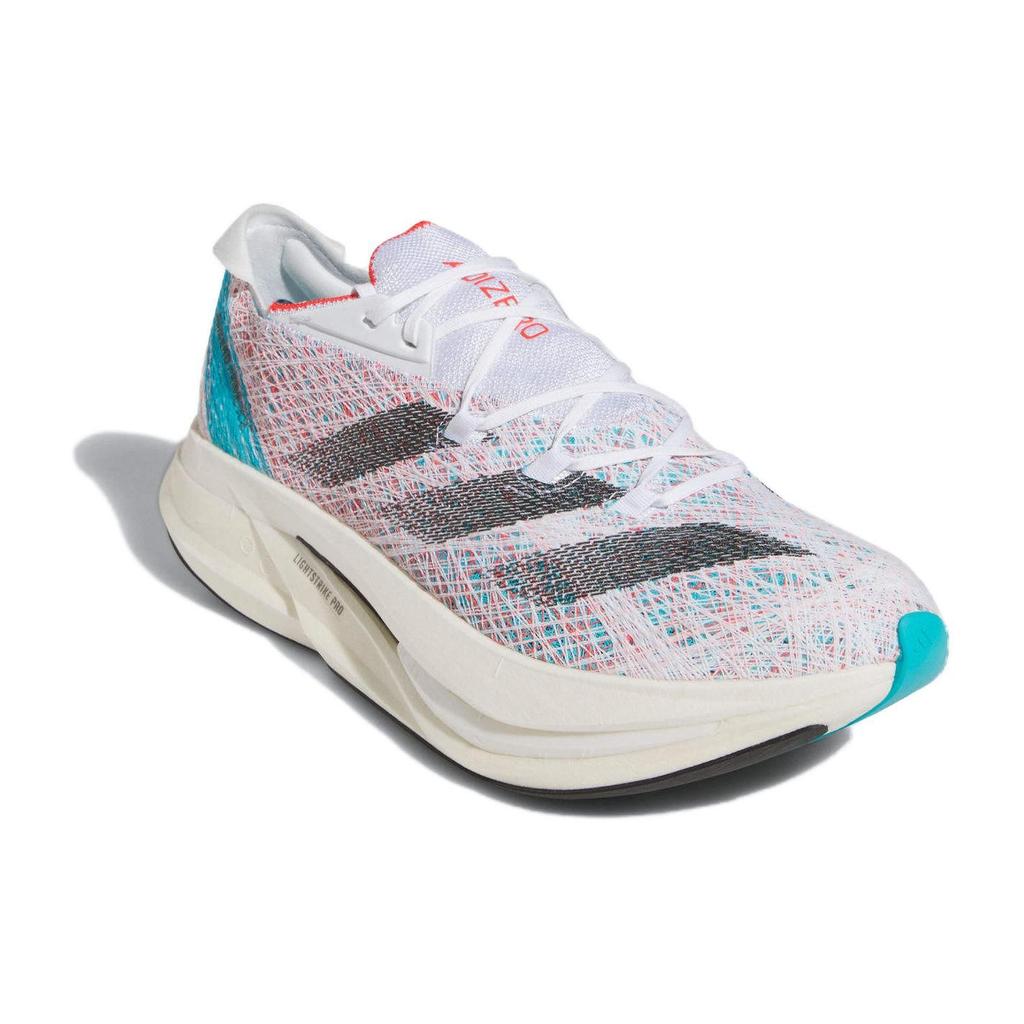 Adidas Кроссовки унисекс Adizero Prime X 2.0 Strung White Lucid Cyan Cloud-White Core-Black HP9709