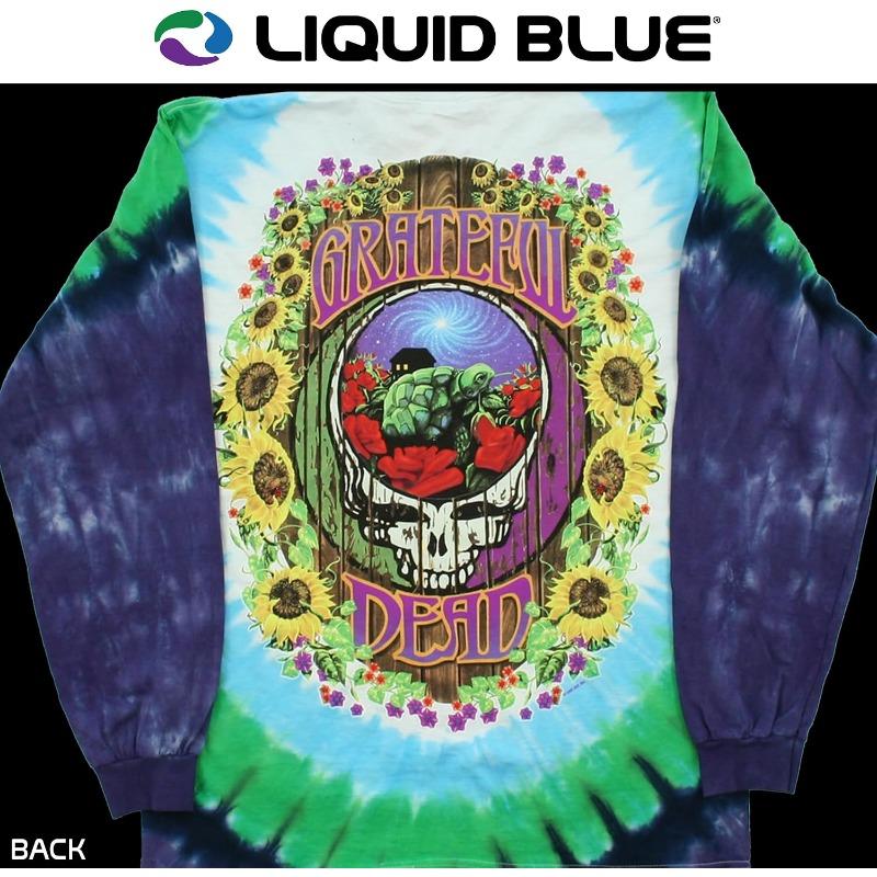 Синяя мужская футболка с длинным рукавом Grateful Dead Terrapin Station