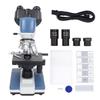 Binocular Microscope 40X To 2500X Double Layer Mechanical Stage Laboratory Compound Binocular Microscope