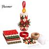 DIY Projects for Winter Festivals Patchwork Ornament Kit Christmas Holiday Decoration, Decorative Fabric Creative Festive Living Space Accents