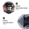 Bluetooth Motorcycle Helmets Full Face Helmet Flip Up Double Lens Anti-Fog Design Moto Helmet For Motorcyclist