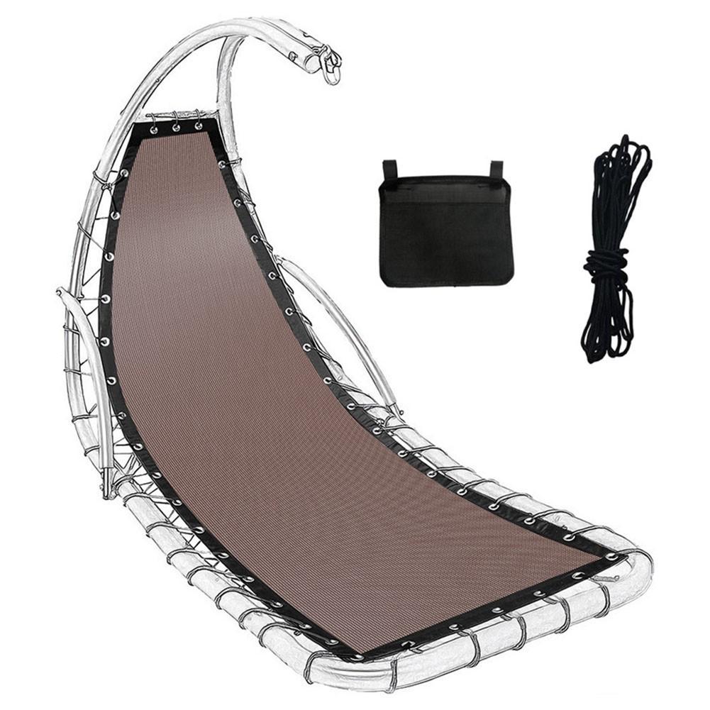 Подвесное кресло-качели, сменная ткань сиденья, рассчитанная на долговечность