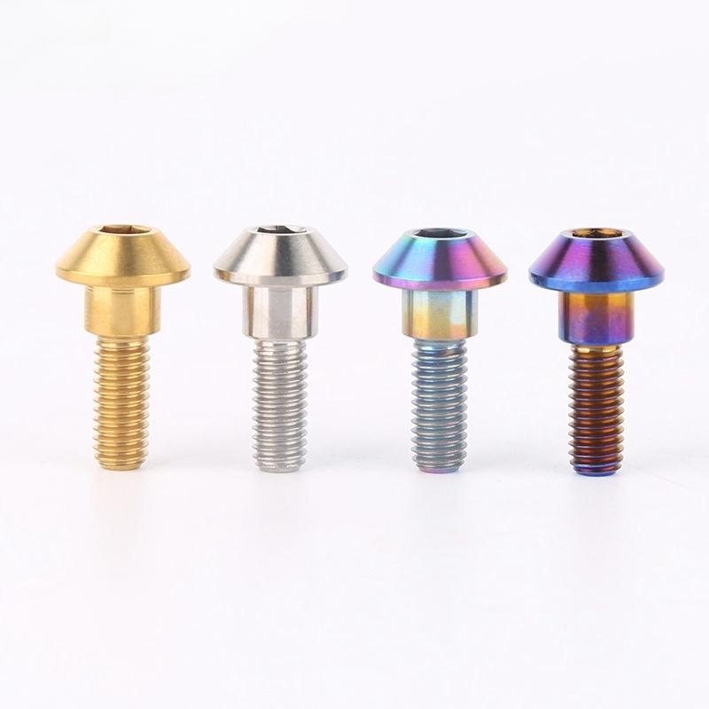 1 шт. 6 шт. 12 шт. M6 x 20 мм Ti дисковые тормозные роторные болты для Suzuki GSXR для Yamaha R1 R6R1 R6 YZF тормозные дисковые винты детали мотоцикла