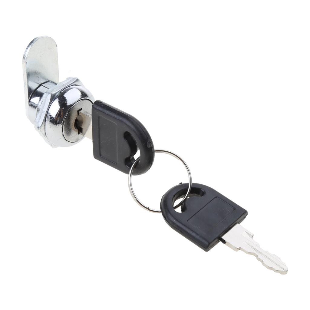 Замки для картотечного/офисного ящика с 2 ключами, замок для мебельной фурнитуры, замок для дверцы шкафа для стола, почтового ящика, кулачковые замки