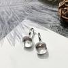Earrings For Women Sterling Silver 925 Luxury Earrings Jewelry For Women Classic Crystal Candy Square Earrings Gift For Xmas