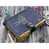 Leather Journal Butterfly Leather Notepad Writing Notebook Sketchbook Blank Spell Book Poetry Notepad Book Traveling Book for Men Women Gift