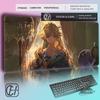 HYBXAXC Игровой Реверсивный Берриловый Коврик для Мыши Нескользящая Резина Игровой Баланс Компьютерный Коврик Декорация Deskmat Ноутбук Большой
