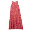 Sleeveless Plus Size Cotton Vintage Floral New In Dresses for Women Casual Loose Long Summer Dress