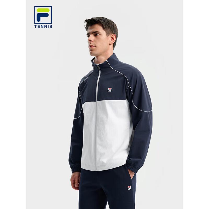 Fila Мужская спортивная тканая куртка для тенниса с воротником-стойкой