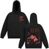 Толстовка Sombr Merch LIVE 2025 Tour Мужская Женская С Длинным Рукавом Хип-хоп Пуловер Осень и Зима Харадзюку Винтажная Свитшот Подарок для Фанатов