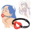 Adult Silicone Lips O Ring Open Mouth Gag Oral Fetish Bondage Restraints Erotic Toy Sex Toy For Couples Sm Plug Mouth Products
