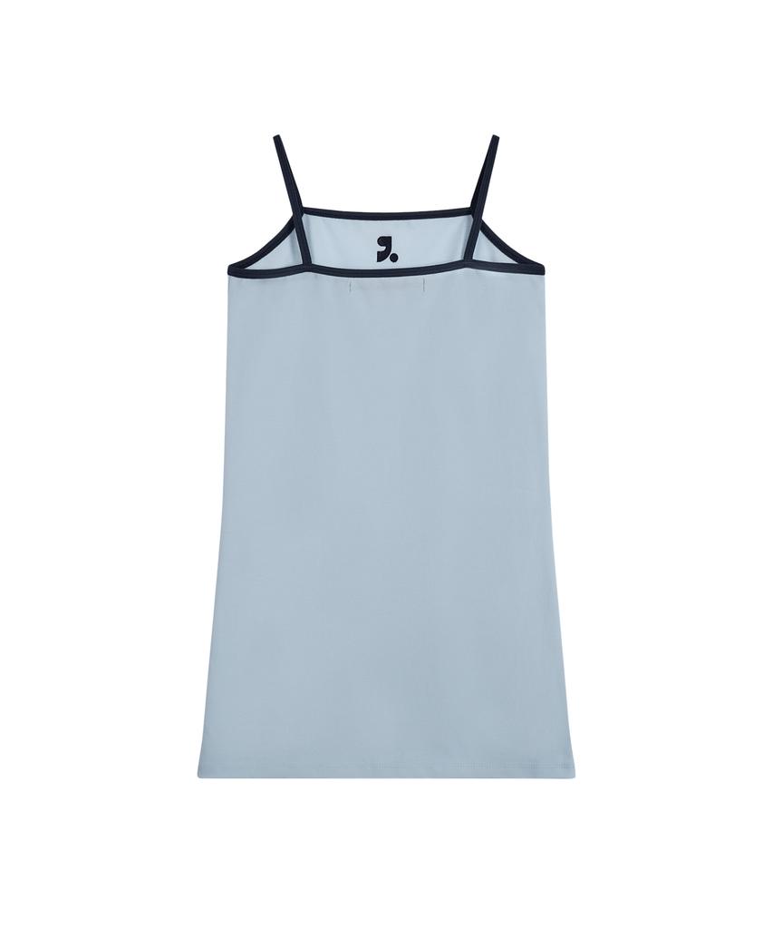 Rest And Recreation Coloration Mini Dress - Sky Blue