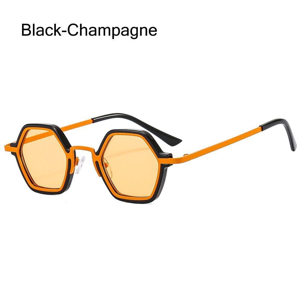 Unisex Punk Shades Hip Hop Metal Frame Sun Glasses Fashion Driving Eyewear  for Women & Men