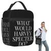Термосумка-ланчбокс Harvey Specter V2 для женщин и детей, портативные контейнеры для еды, термоланчбокс, сумка-тоут