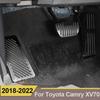Алюминиевый автомобильный чехол для педалей, топливный тормоз, подножки, накладки, пластина для Toyota Camry 70 V70 2018 2022, аксессуары