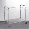 Yingbai Commercial Stainless Steel 2-Tier Serving Cart