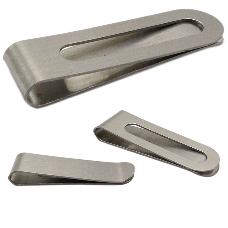 Мини Тонкий Зажим для Денег из Нержавеющей Стали Кошелек для Монет Кредитная Карта ID Держатель для Наличных