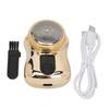 Mini Cordless Beard Trimmer Rechargeable Waterproof Curve Blade Foil Beard Grooming Clipper