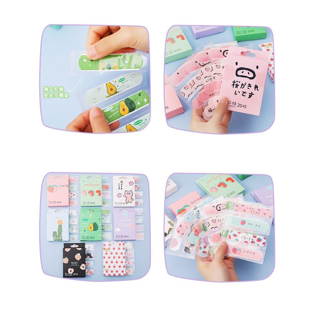 Детские мультяшные наклейки для оказания первой помощи при гемостазе, бинты для помощи