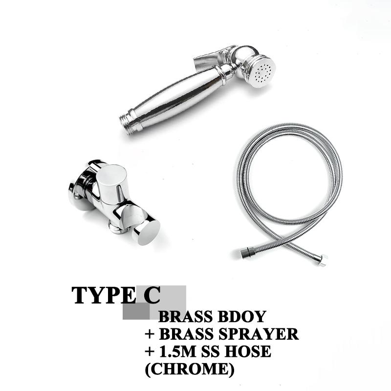 Матовый золотой черный ванная комната ручной биде спрей душевой гарнитур туалетный распылитель тканевый подгузник биде кран латунь SUS304 ручной Shattaf