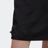 adidas Originals Trefoil SS22 Классическое платье с короткими рукавами и боковыми разрезами с тремя полосками, женское платье черного цвета HK5079