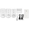 Wireless Voice Intercom Doorbell 410 To 490MHz IP54 Waterproof 1000m Distance Home Doorbell