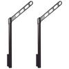 Kawaguchi Giken Hosclean EPL-55-DB Dark Bronze Waist Drying Rack, Set of 2