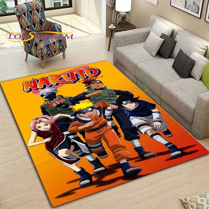 Ковер в стиле аниме «Наруто», детские ковры, коврики для гостиной, чайного стола, ковер для спальни, моющиеся напольные коврики, бытовой коврик, коврик с динозавром