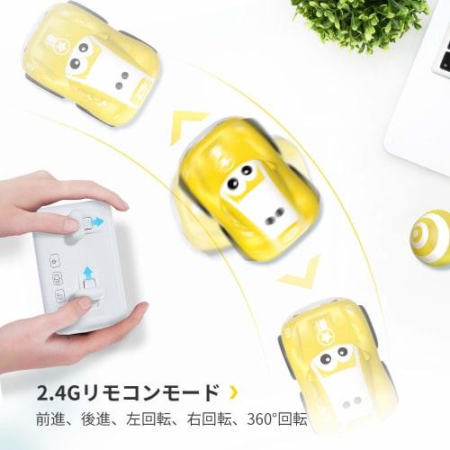 DEERC RC Car for Kids, Mini Car with Auto-Follow Mode, Intelligent Obstacle Avoidance, 2.4GHz Pet Toy, Birthday Gift for Boys Ages 3 and Up, Compatibl