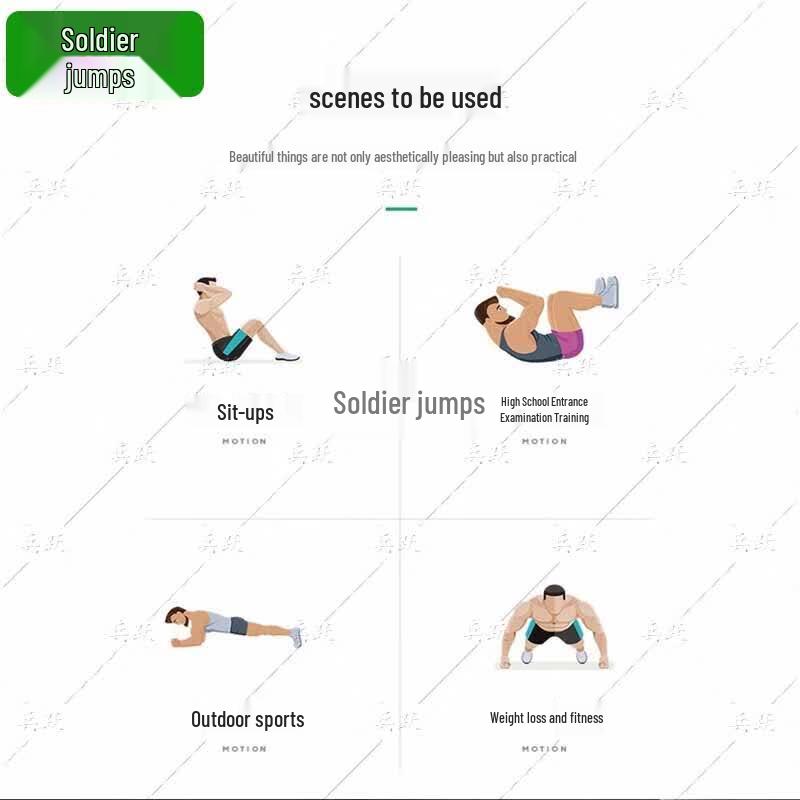 Спортивный тренировочный коврик Bingyue