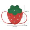 Infant Baby Kids Girls Bags Waist Bags Shoulder Bags Leather Cute Strawberry