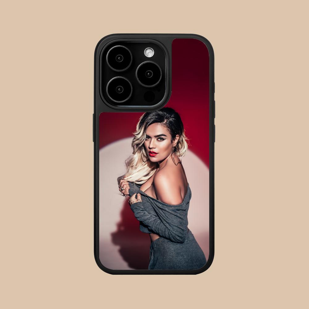 Karol G Latino Mobile Cell Phone Case for iPhone 17 16 15 14 13 12 11 Air Pro Max Plus Matte Surface Colorful Cover Cover Luxury