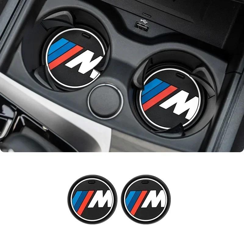 Thickened Version Silicone Rubber Car Water Coaster for BMW E90 F10 E60 F30 F20 E92 F15 F16 X M 1 2 3 4 5 6 Series Accessories DA2