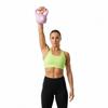 ACTIGET Kettlebell pour l'exercice, haltère de 2 kg, kettlebell d'entraînement ABS, balle rose