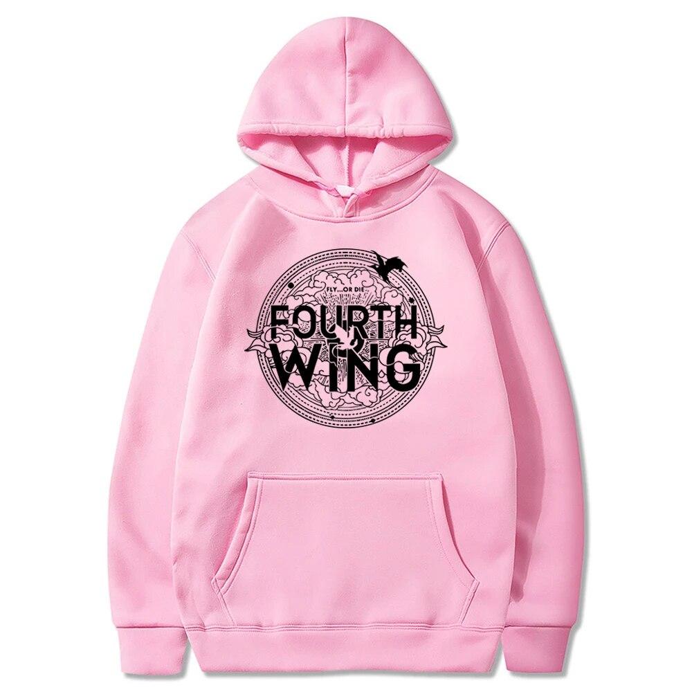 Толстовка с капюшоном для военного колледжа Basgiath, рубашка с четвертым крылом, Dragon Rider, фиолетовая толстовка с капюшоном Sorrengail, толстовки с капюшоном для книголюбов, подарок для фанатов, толстовка унисекс