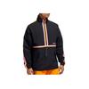 Originals Casual Sports Stand Collar Pullover Long Sleeve Jacket Men Jacket Black GN3896