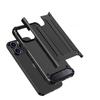 Rugged Black Hybrid Armor Case for iPhone 15 Pro Max - Durable Protection
