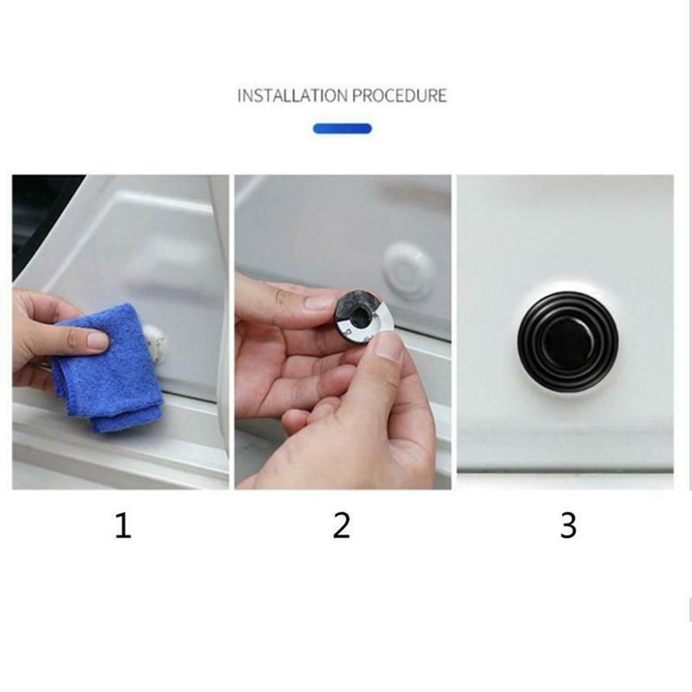 Наклейки на автомобильные амортизаторы 5 шт., силиконовые, звукоизоляционные