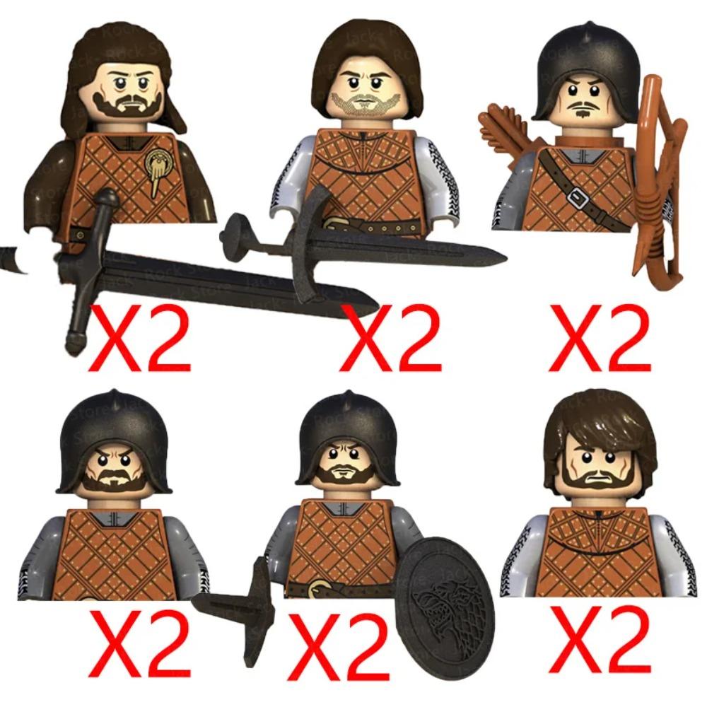 Средневековые Военные Строительные Блоки Фигурки Солдат Подарки Оружие Щиты Шлемы Левенгерц Тевтонские Рыцари Ополченец Крестьянин MOC