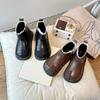 Kids Short Boots with Sweet Lace Girls Princess Boots with Cotton Non-slip 2024 Autumn Winter New Children Ankle Boots Elegant
