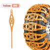 1/5/10PCS Heavy Duty Snow Chains Universal Fit for Car Truck SUV Ice Snow Traction Fishbone Design Durable Anti Slip Chains