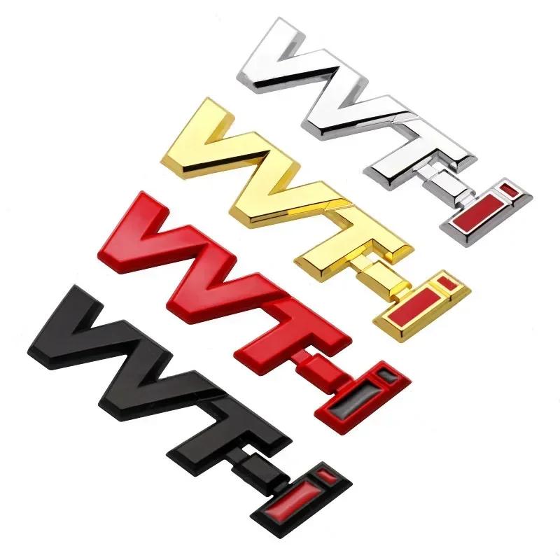 3D Металлическая Буква Логотип VVTi Эмблема на Крыло Автомобиля Значок на Задний Багажник Для Toyota Camry Corolla Yaris RAV4 Auris VVT I Наклейка Аксессуары